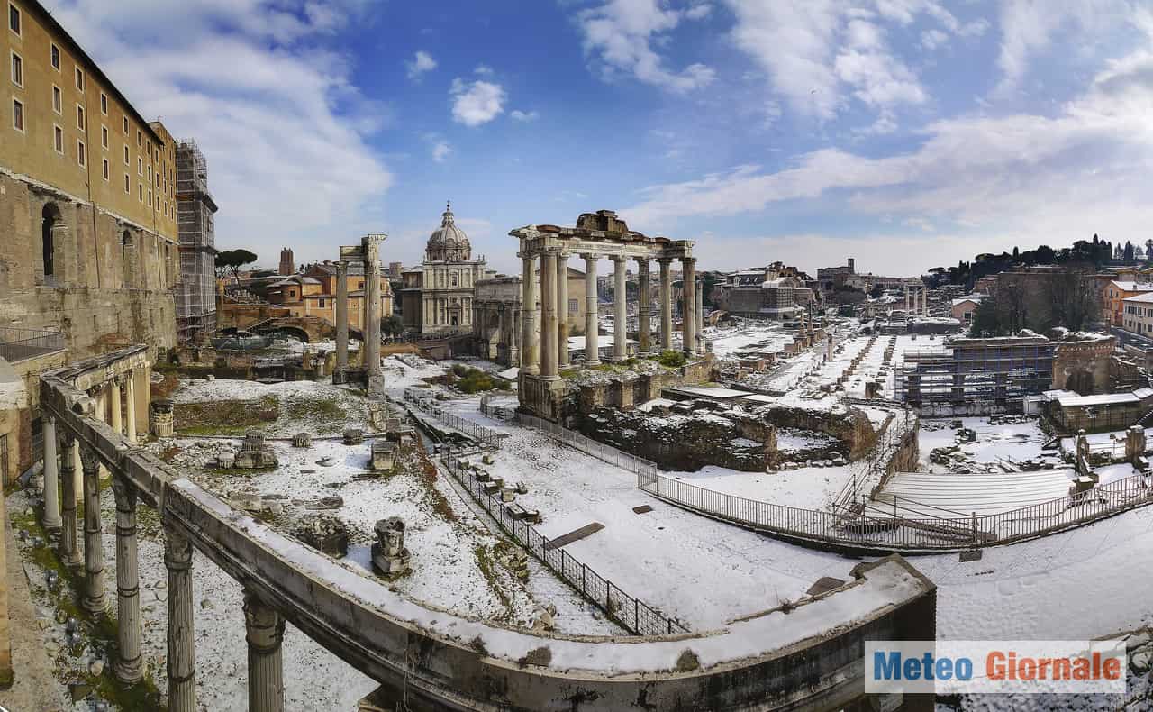 Neve a Roma, meteo una ipotesi che può divenire realtà