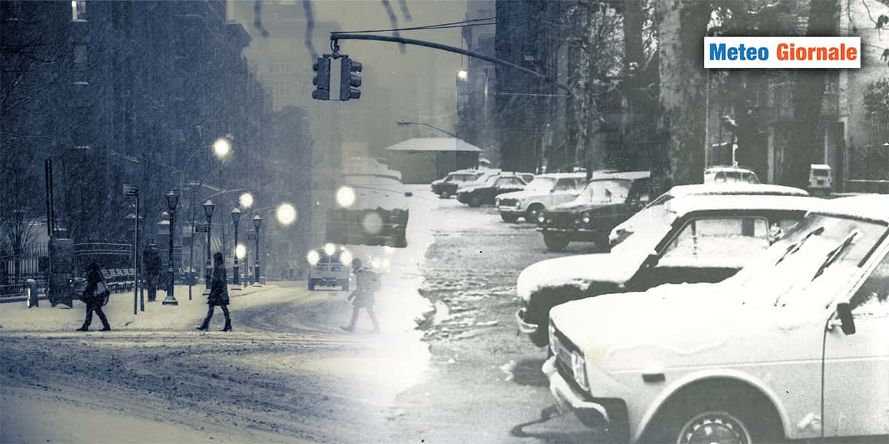 Le super nevicate di un febbraio vecchio stampo