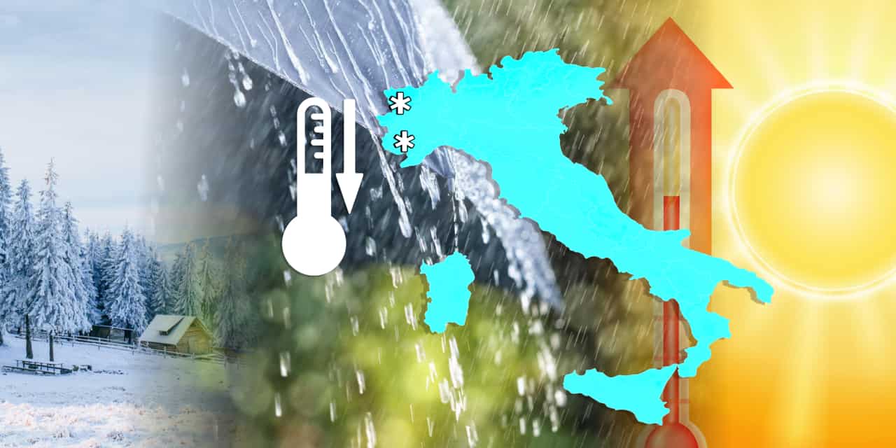 Meteo: c’è un grosso stravolgimento, ecco quando arriveranno pioggia e neve