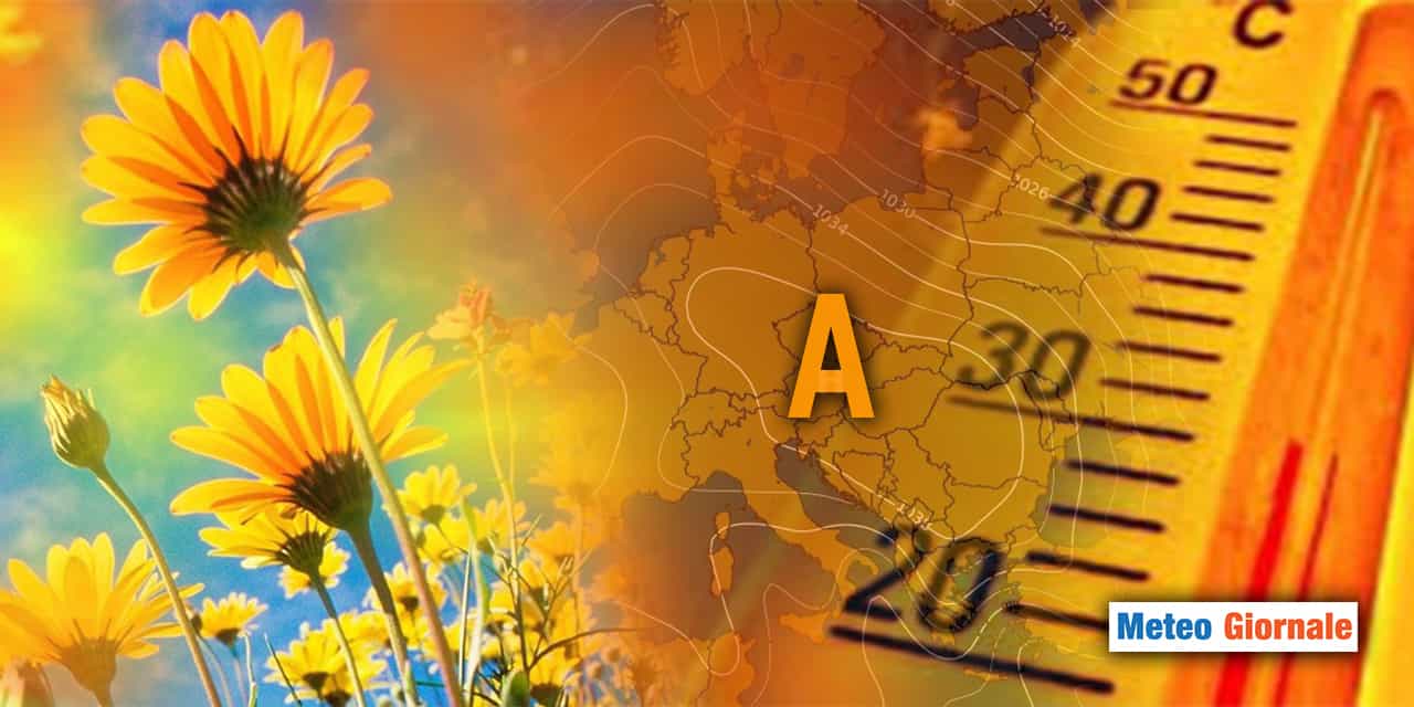 Meteo: Esplode l'alta pressione e l'Inverno se ne va!