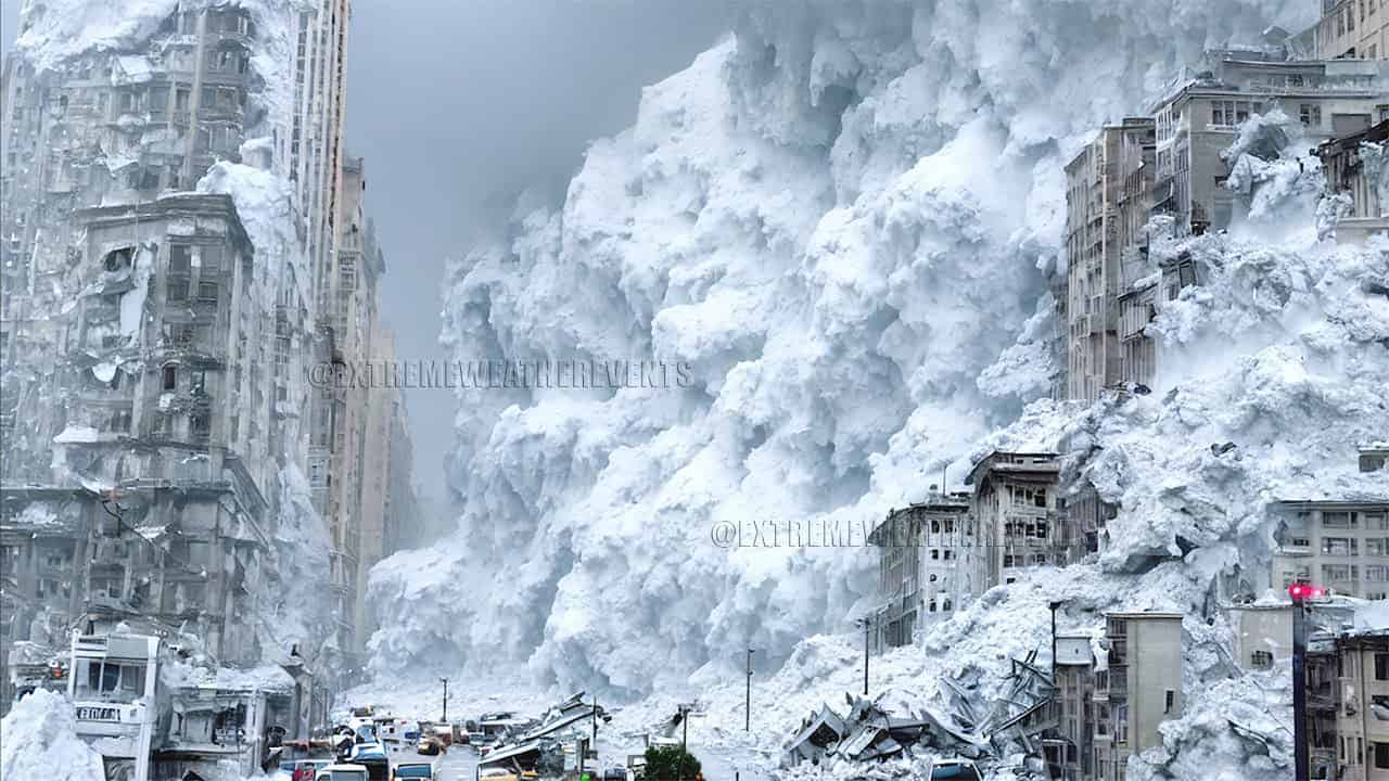 Romania, tempeste di neve degli scorsi giorni. Ecco come sono quelle vere. Video meteo