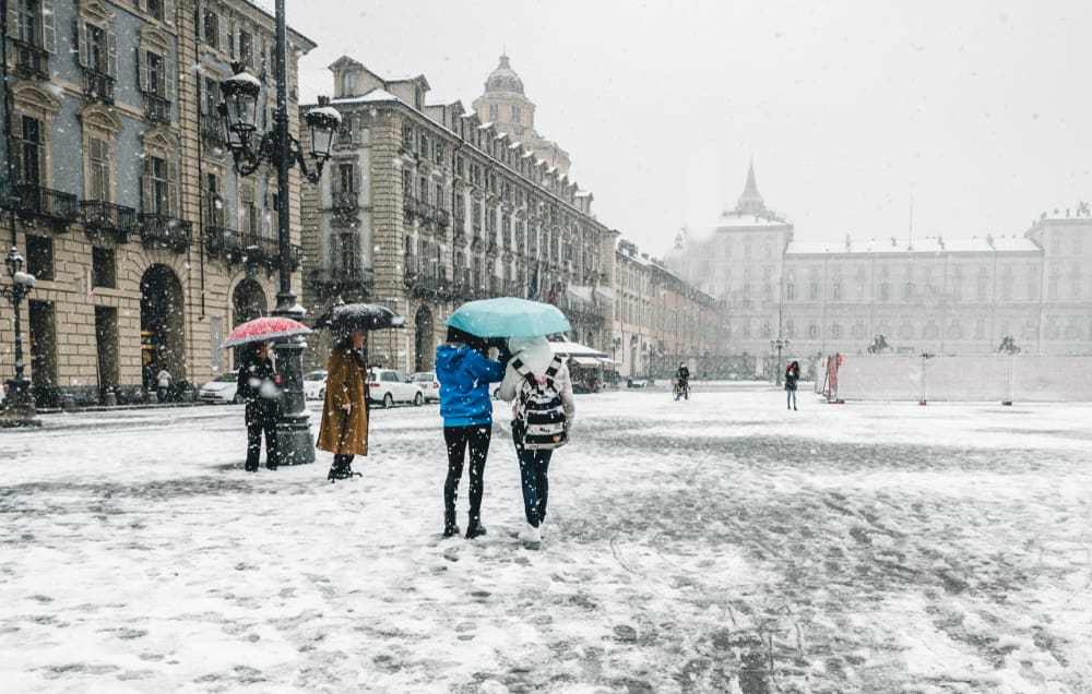 Meteo TORINO. Rischio neve anche abbondante, da confermare