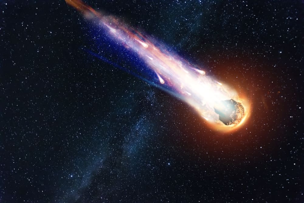Occhi puntati al cielo, Asteroide sta entrando in atmosfera