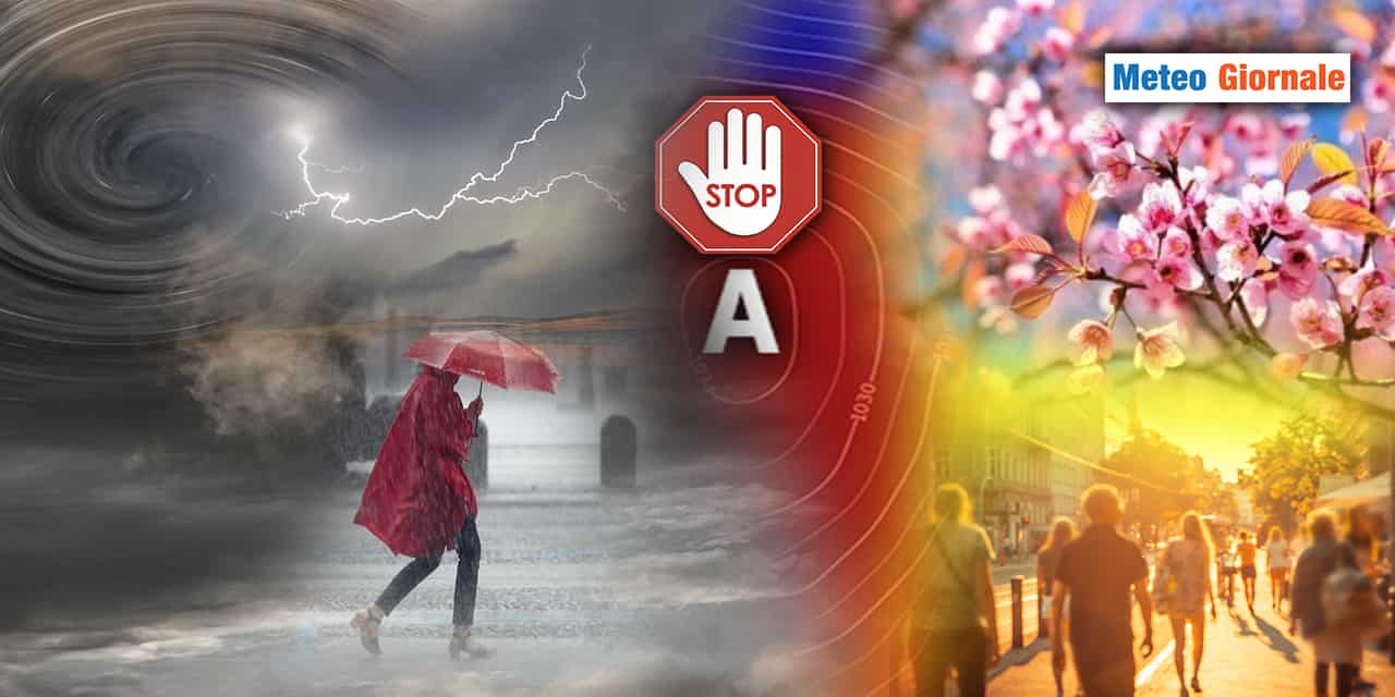 Anticiclone al capolinea, meteo in forte cambiamento