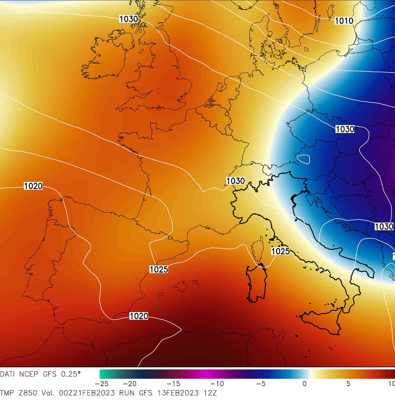 Meteo con Alta Pressione, ma ecco il primo impulso d’aria fredda