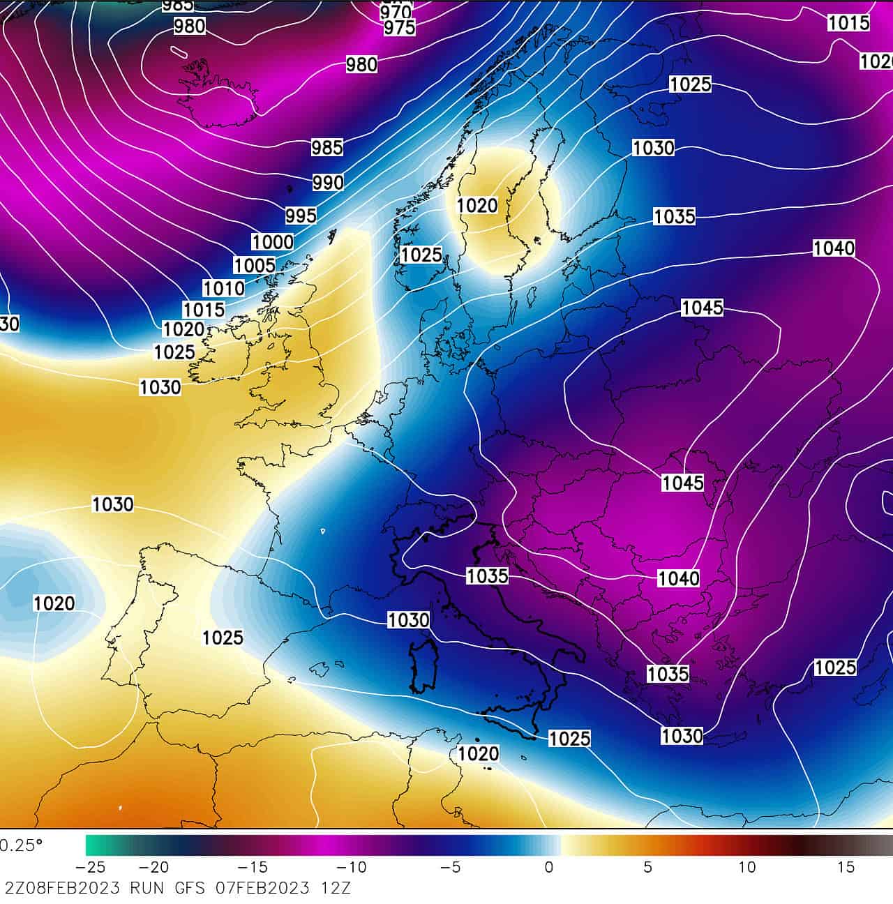 Meteo prossime 24 ore: il picco massimo del freddo