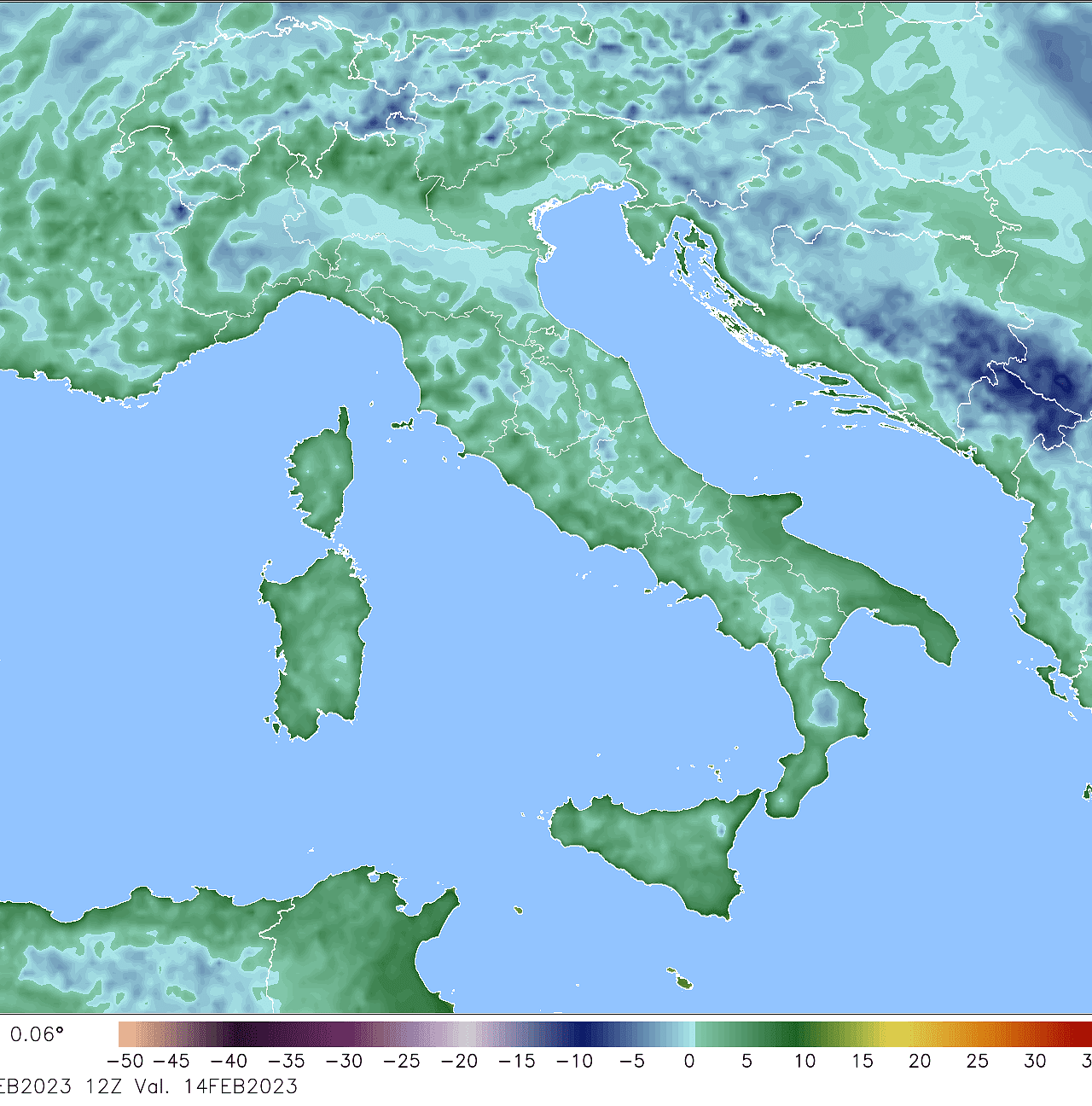 Meteo Italia, ancora gelate notturne. Queste le temperature