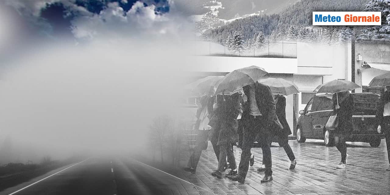 Meteo verso l’incertezza, torna qualche pioggia e un po’ di Neve