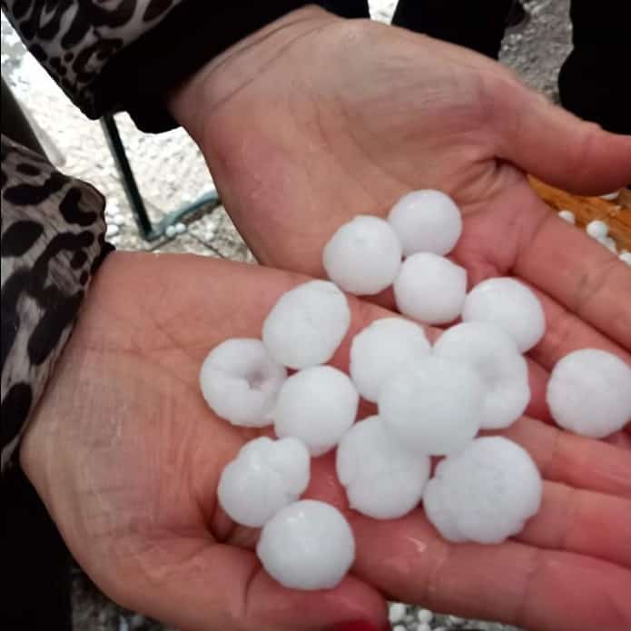 Meteo Italia, cominciano le forti grandinate. Grandine come sassi nel Lazio