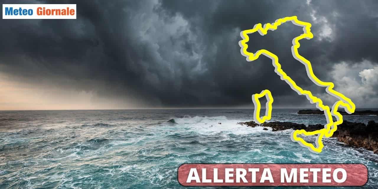 Allerta meteo della Protezione Civile