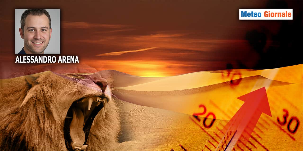 Primo assaggio METEO delle potenzialità dell'anticiclone africano