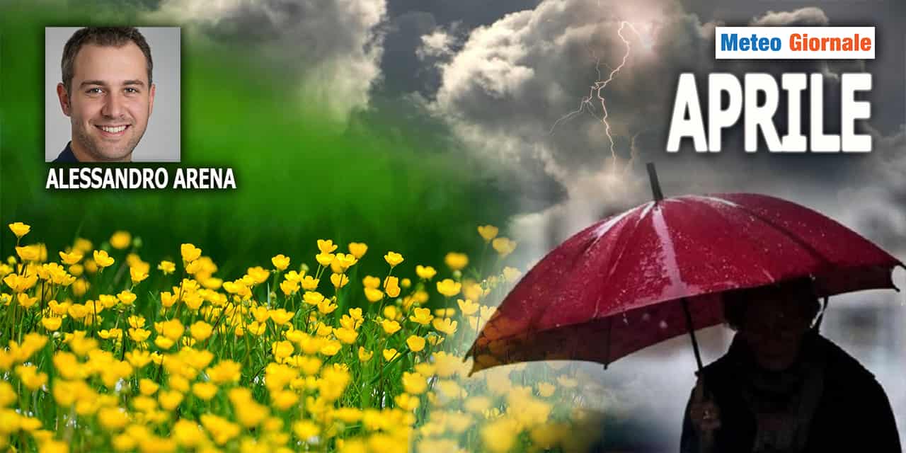 Si farà la storia meteo nel mese di APRILE? Chissà, però tornerà il maltempo