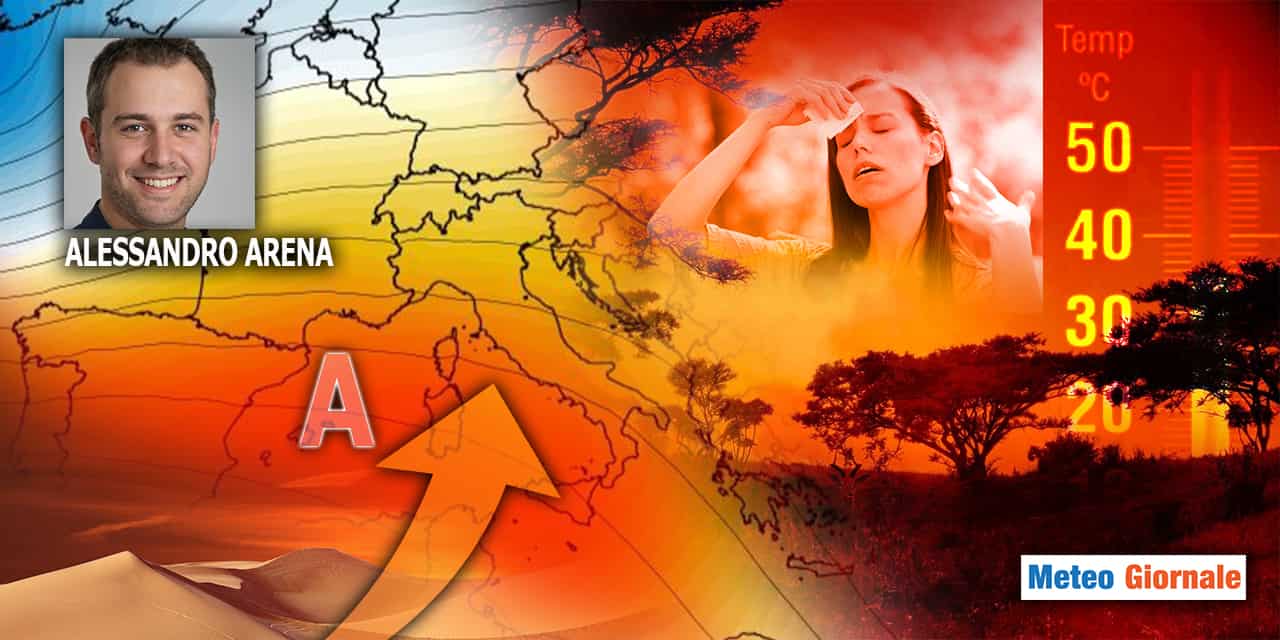 Brusco strappo del CALDO africano, ma è meteo che conta poco