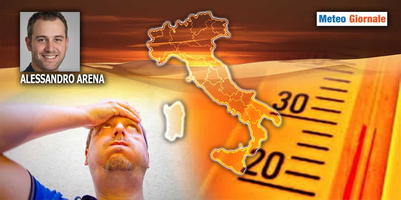 Sempre la stessa solfa METEO: basta poco per il caldo