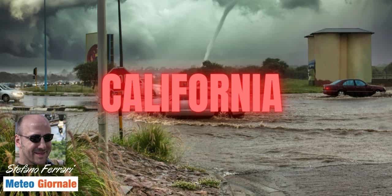 METEO: alluvioni in California e grandi nevicate
