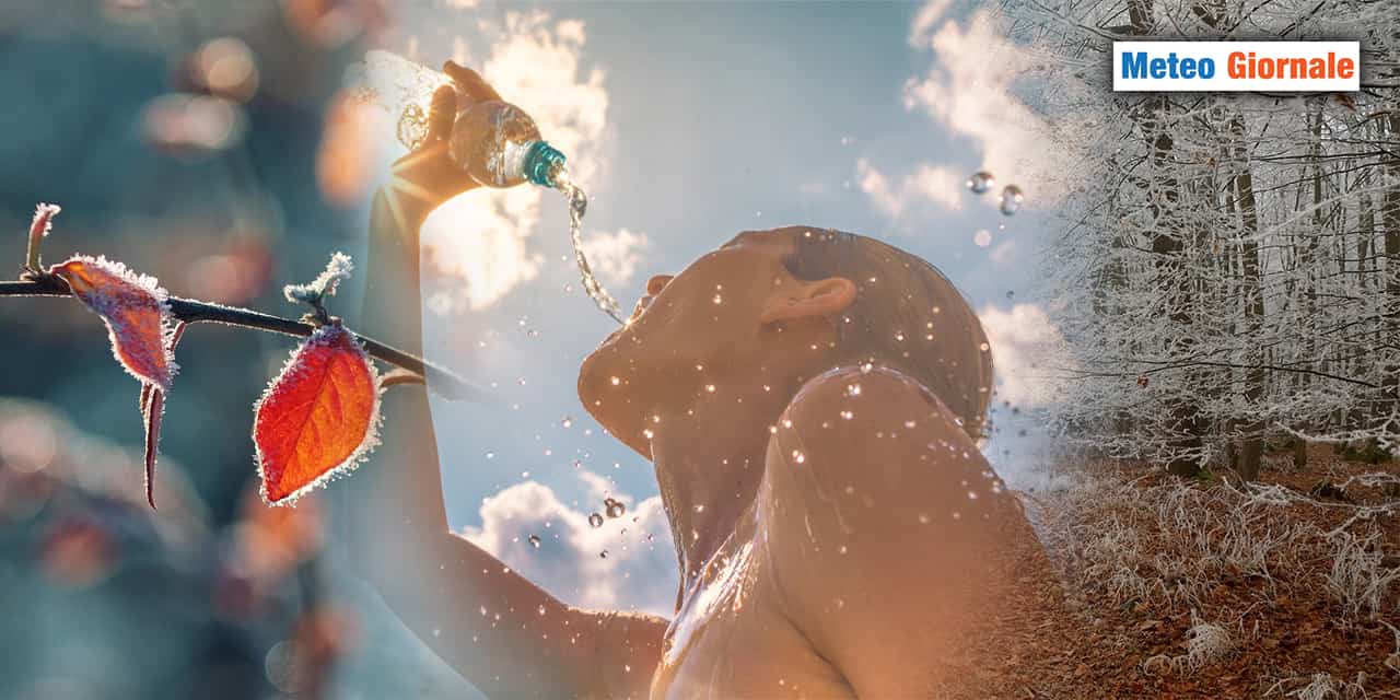 Incredibile, METEO dal freddo al caldo di nuovo al freddo