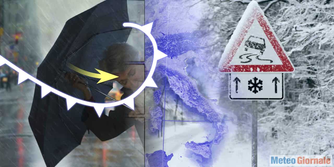 Meteo novità clamorose tra neve e grandi piogge, stop siccità ecco quando
