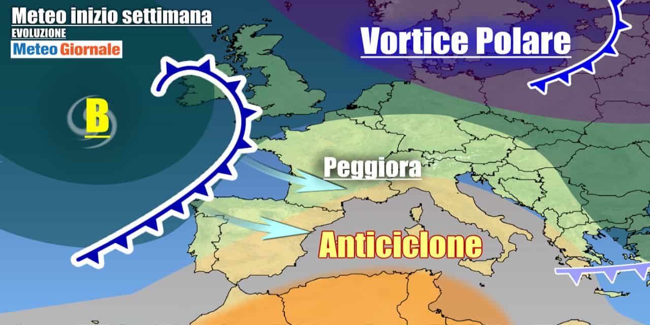 Meteo Italia: torna la pioggia ad inizio settimana, novità importantissime