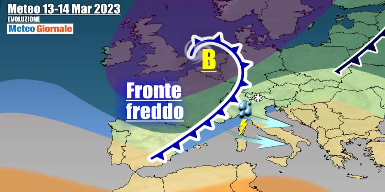 Meteo Italia: peggiora da lunedì, arriva pioggia anche al Nord. Poi cambia