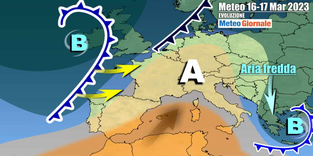 Meteo Italia: sferzata di temporali, freddo, pure neve. Poi tutto stravolto