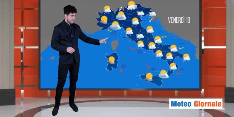 Meteo domani, Laricchia: "occhio ai VENTI burrascosi, ci saranno piogge"