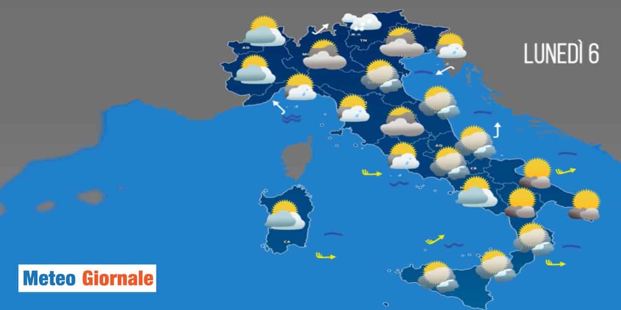 Meteo, domani 6 marzo con un netto cambio di scena!