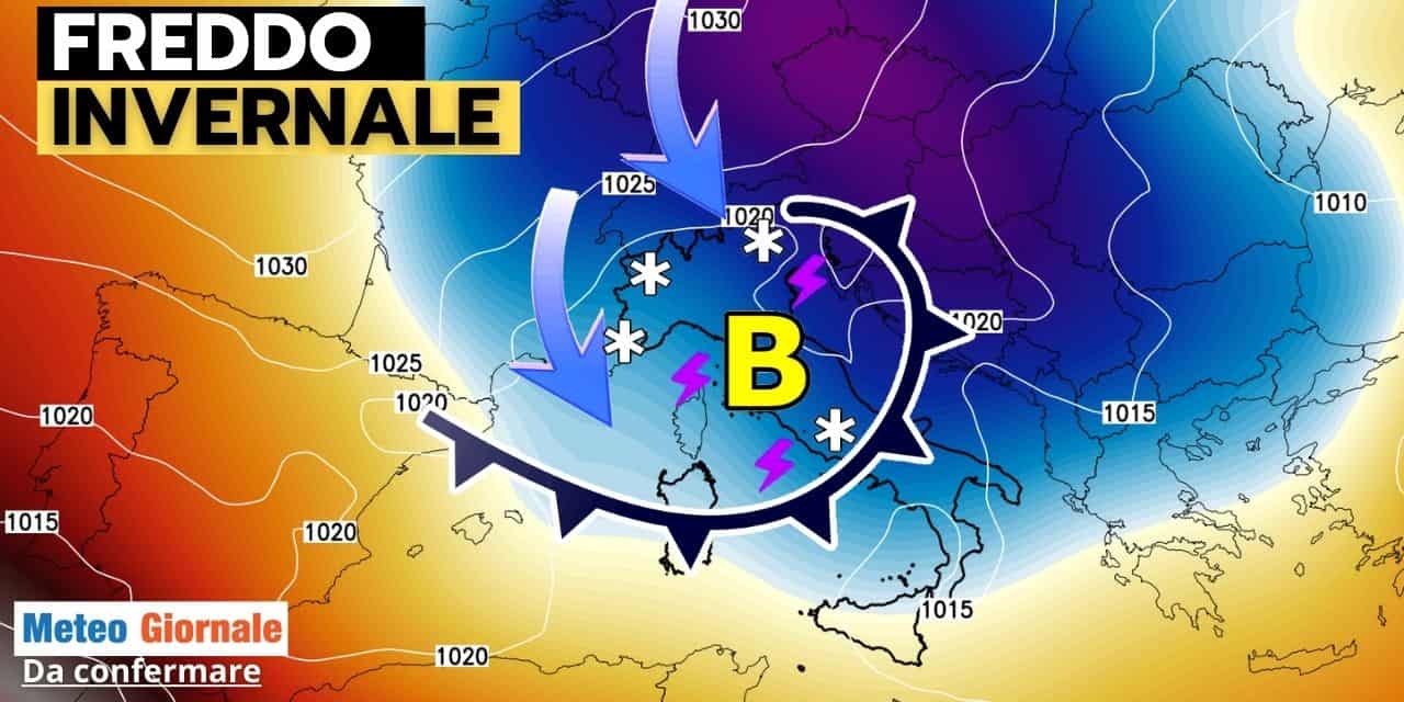 METEO 15 giorni: tutto veramente stravolto sino a Pasqua e Pasquetta