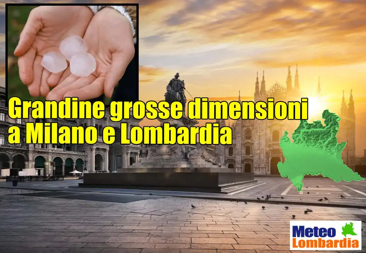 Meteo Lombardia: la devastante grandinata di Milano del Marzo 2008