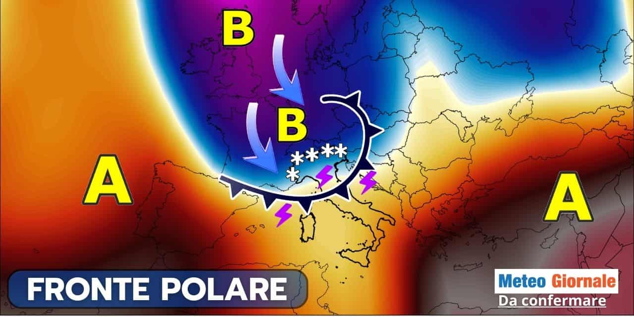 Meteo 15 giorni, Aprile pronto a stupire: fronte polare si potrebbe abbassare di latitudine