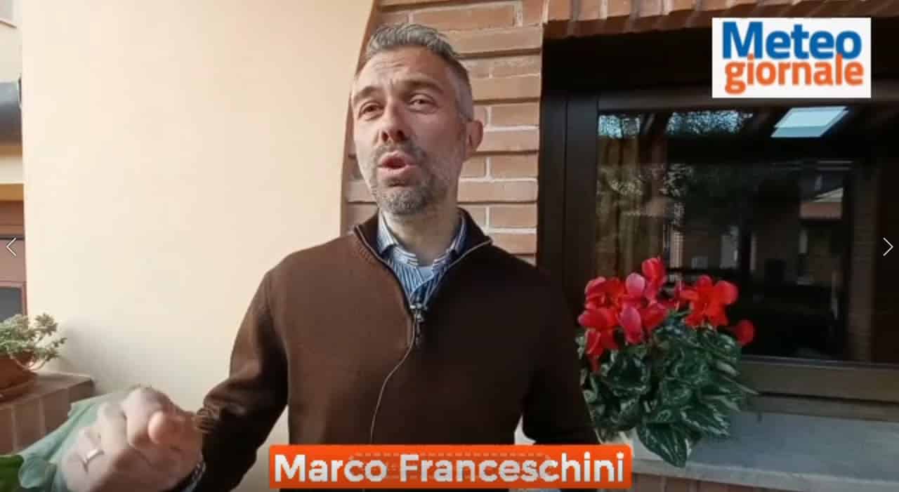 Meteo prossimi giorni a cura di Marco Franceschini. Cambia tutto di nuovo. Piogge e neve