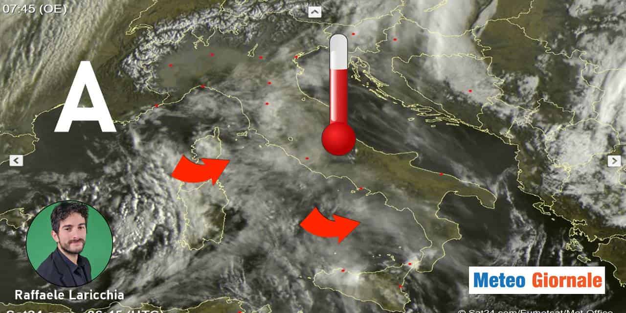 Meteo: tra Sole e nubi alte, si cambia aria per qualche giorno!