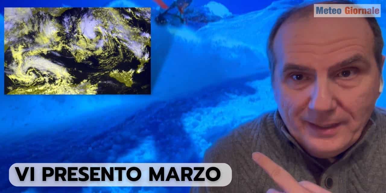 Meteo con le bizzarrie di Marzo. E allora? Mappe di previsione
