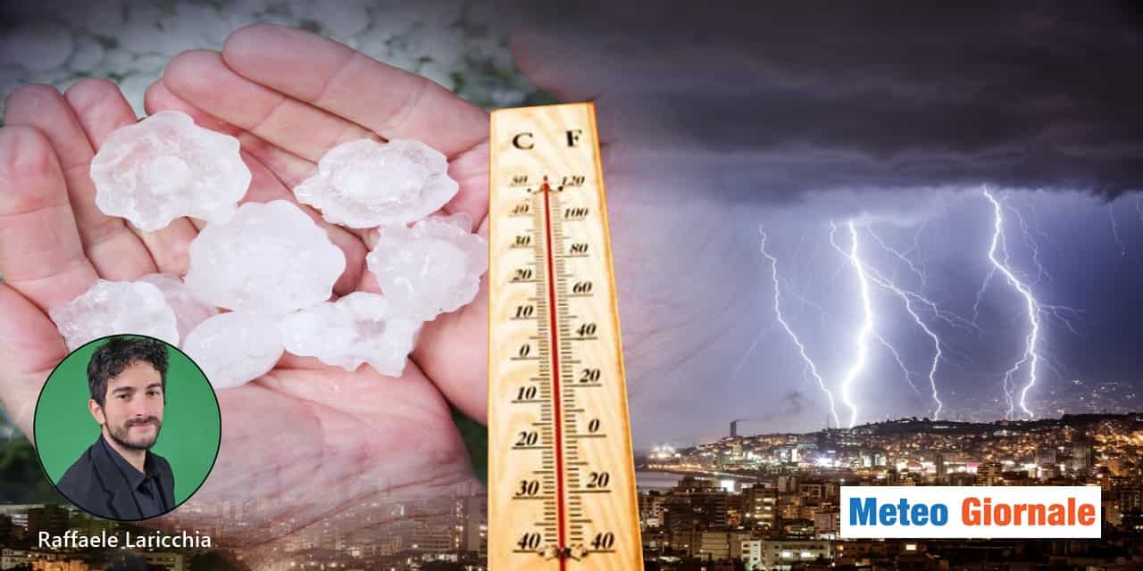 Meteo: che capovolgimento nel WEEK-END, temporali e anche più FREDDO