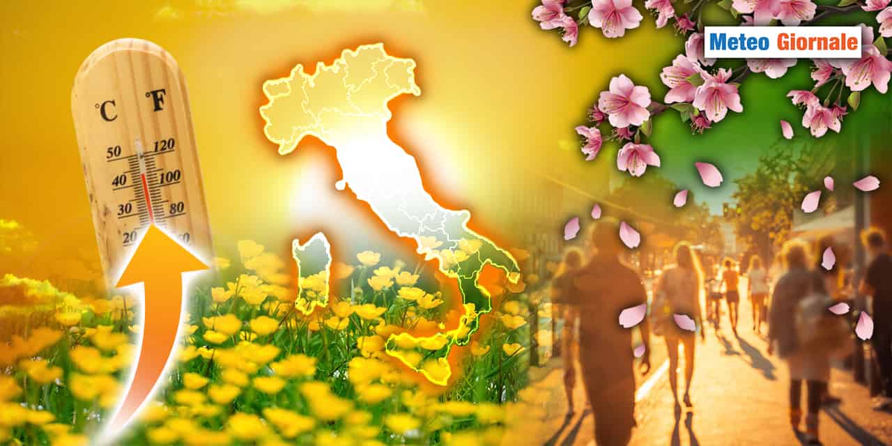 Il meteo di PRIMAVERA ora farà sul serio