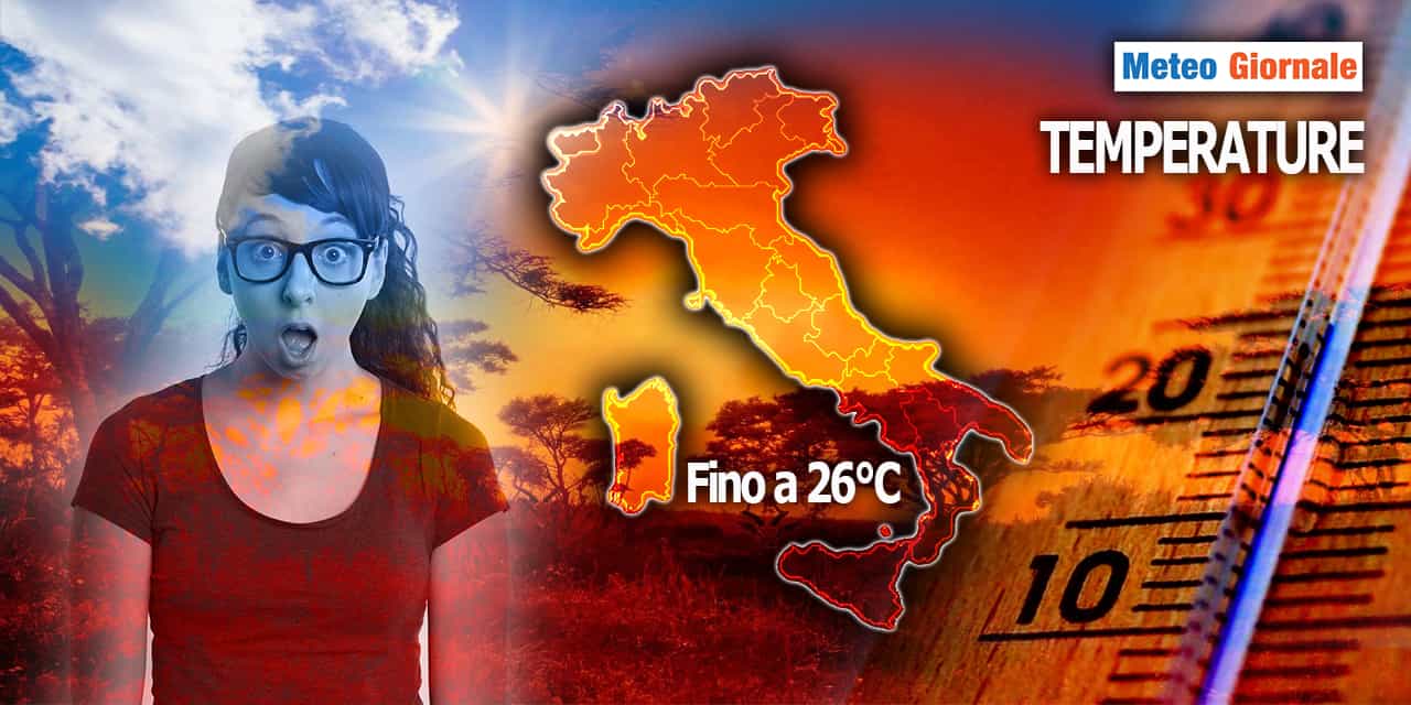 Meteo: Temperature in aumento, sembrerà quasi Estate