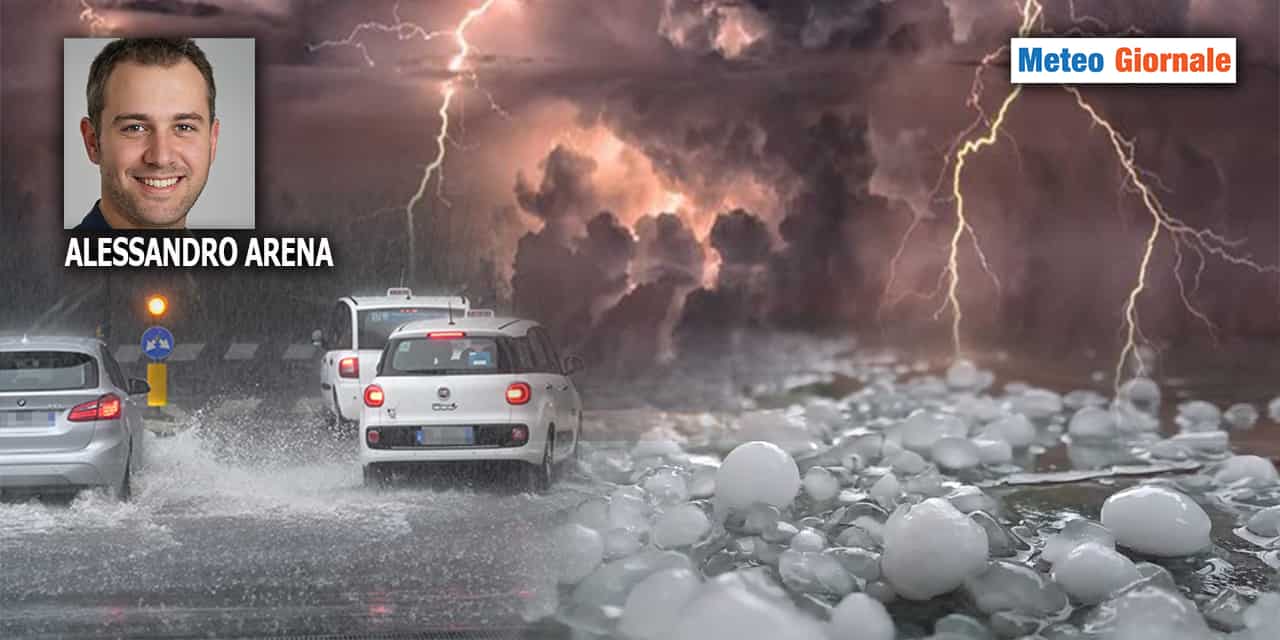 È tempo di temporali, grandinate, nubifragi. È tempo del meteo di PRIMAVERA