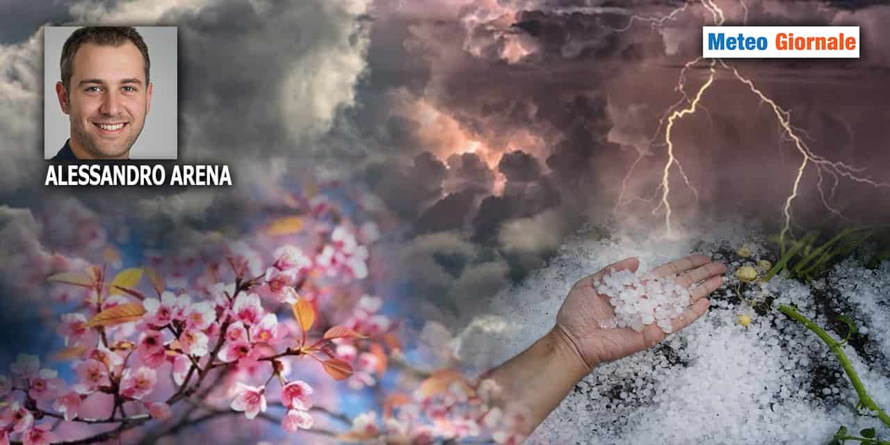 La furia METEO dei temporali primaverili