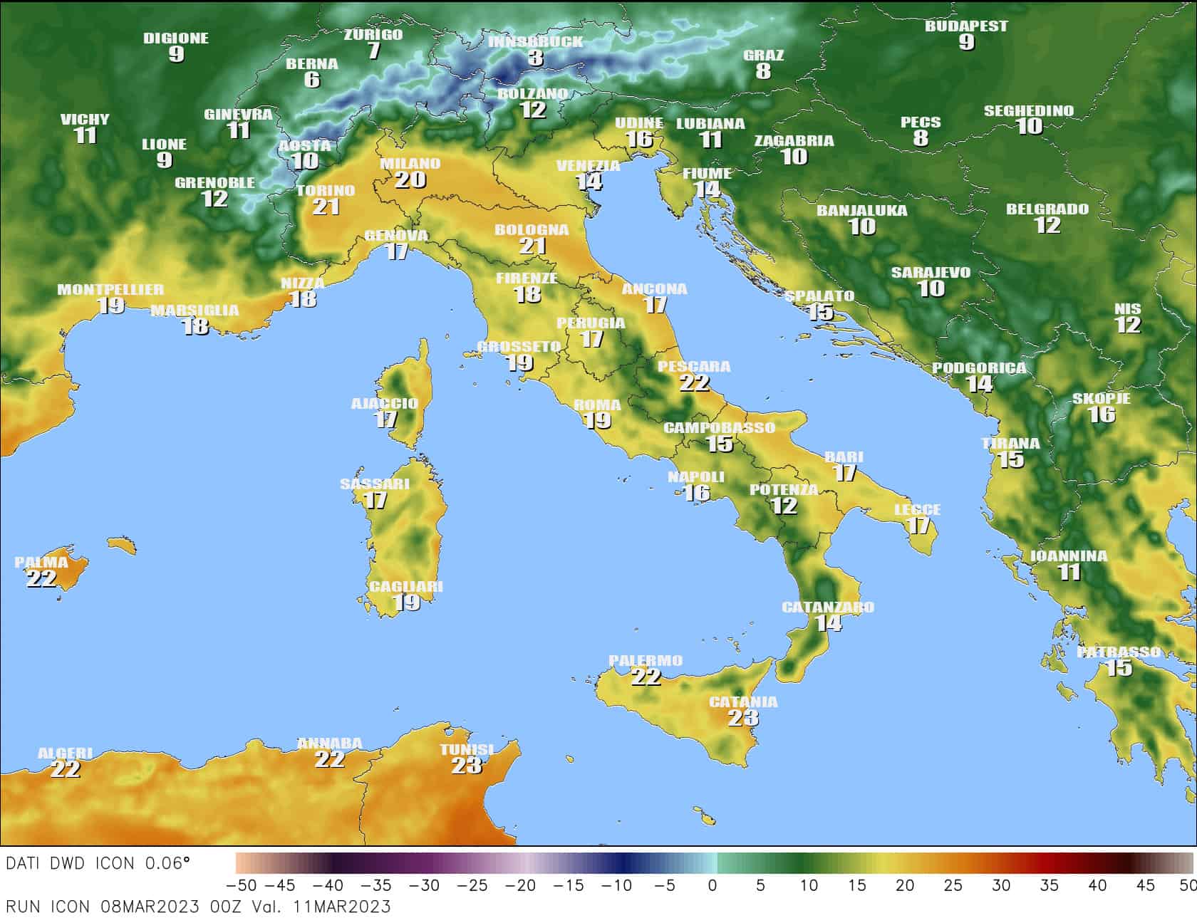 Meteo Italia, temperature primaverili nei prossimi giorni, soprattutto nel fine settimana