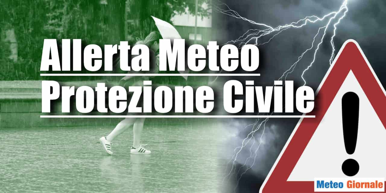Meteo: allerta gialla per oggi 13 Aprile 2023, avviso Protezione Civile