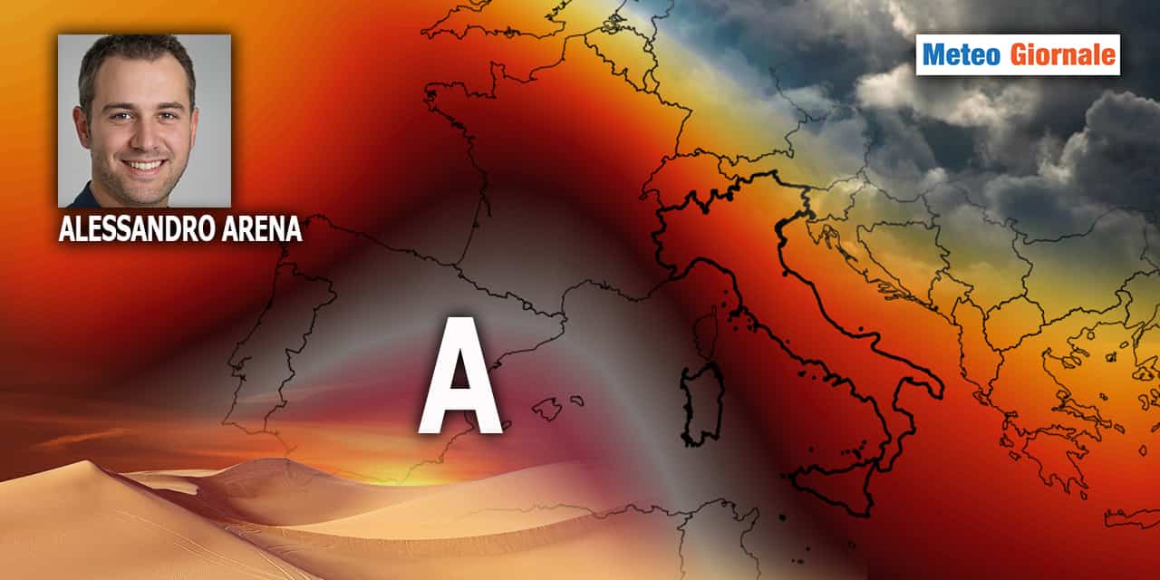Anticiclone africano, avvisaglie, meteo stravolto a Maggio