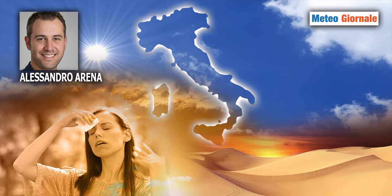 Il METEO estremo del caldo africano è ormai alle porte