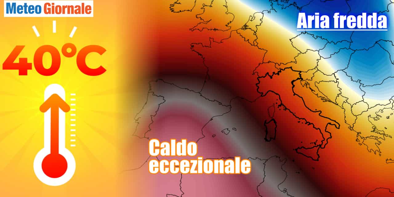 Meteo da 40 gradi ad Aprile, caldo estremo record mai visto prima d’ora