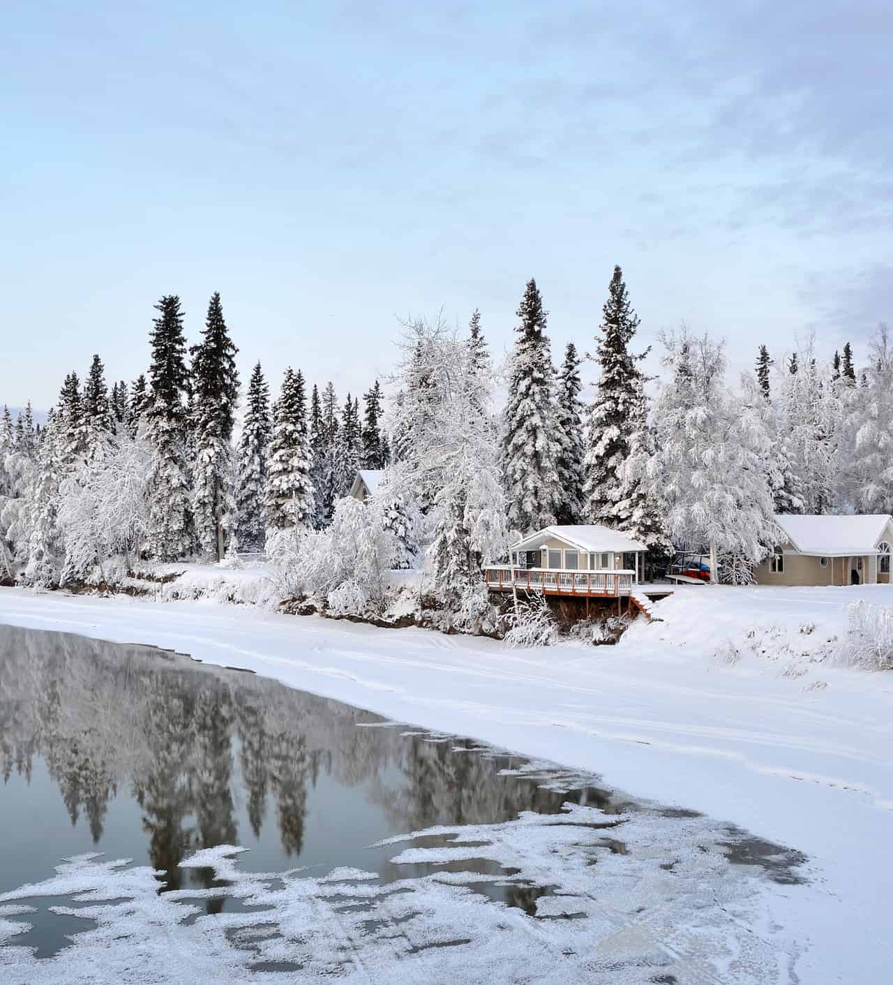 Meteo con forte ondata di freddo in Alaska, con valori da record