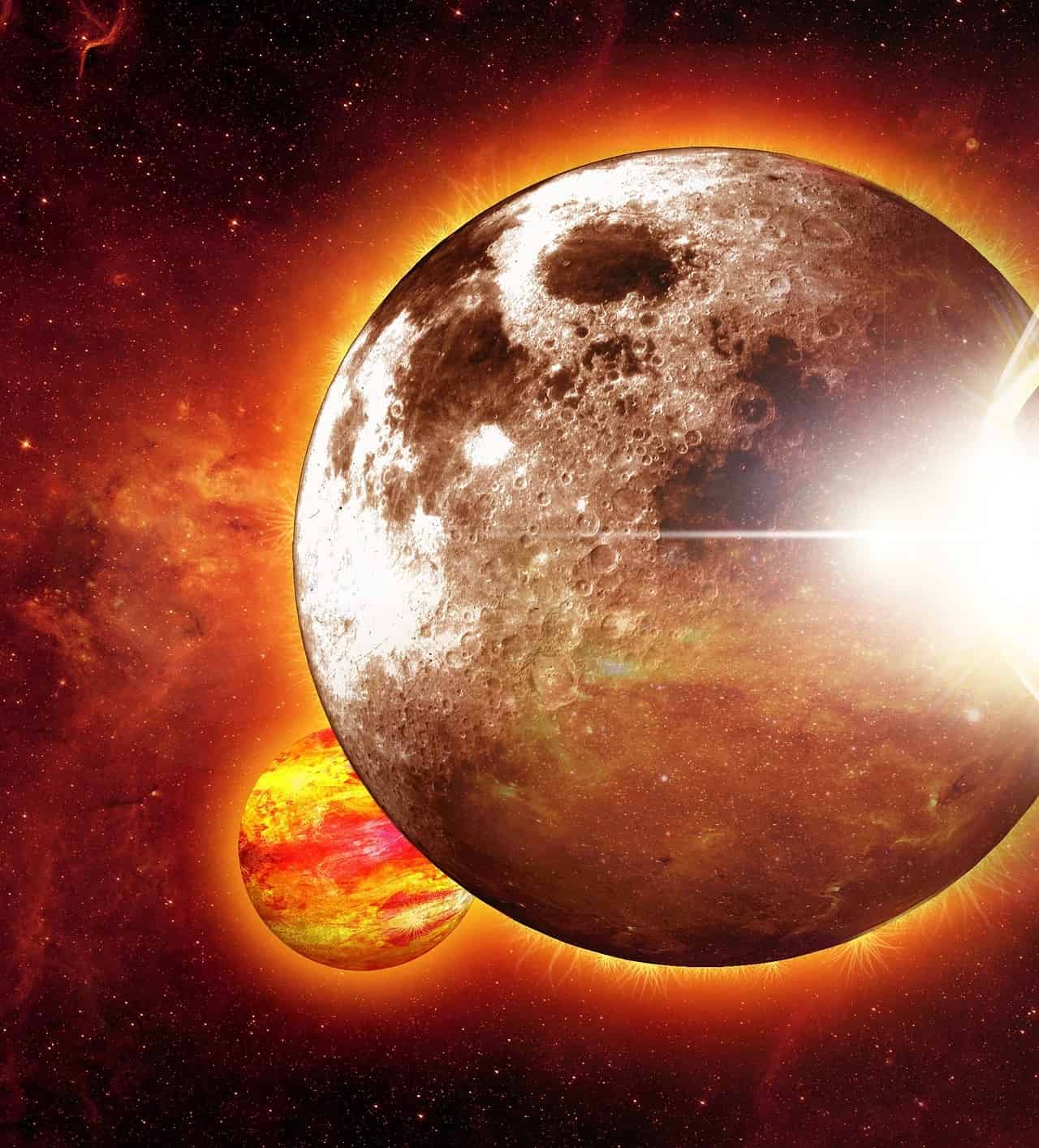 Scoperta una collisione tra Pianeti