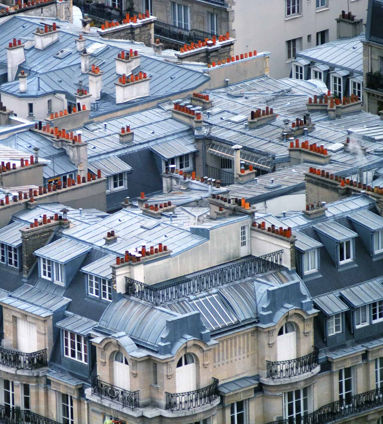 Roofscapes trasforma i tetti parigini in paradisi verdi