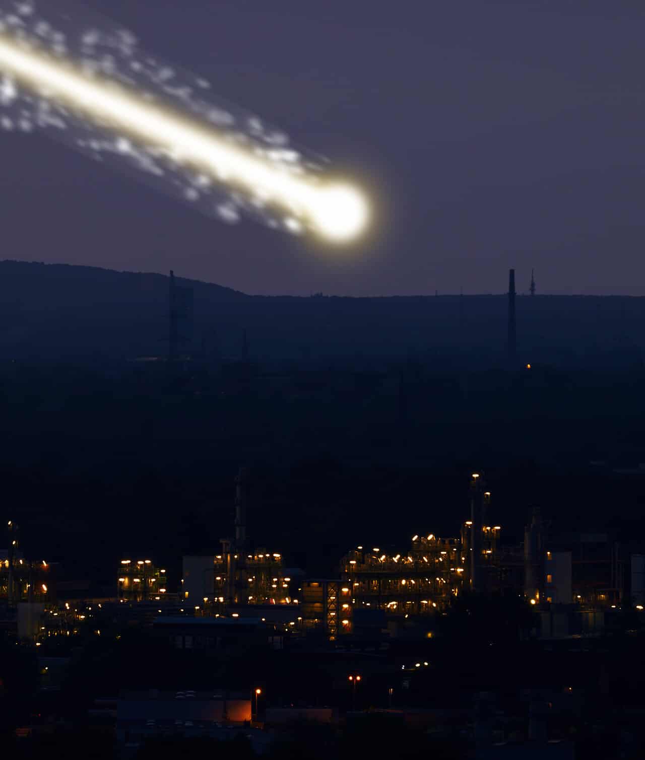 Enorme palla di fuoco sorvola i cieli di Spagna e Portogallo