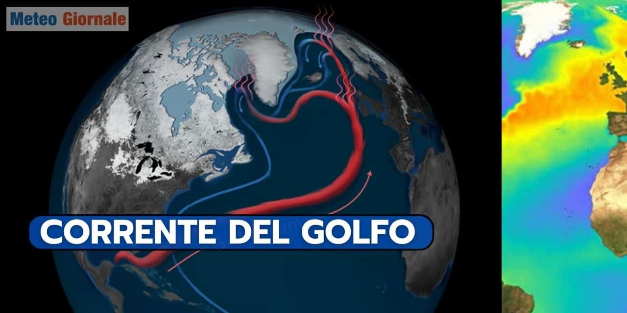 Cosa è sistema della Corrente del Golfo? Quale è la sua influenza meteo sull’Italia