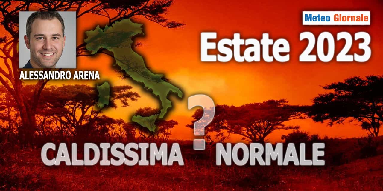 Estate 2023, brutta storia METEO