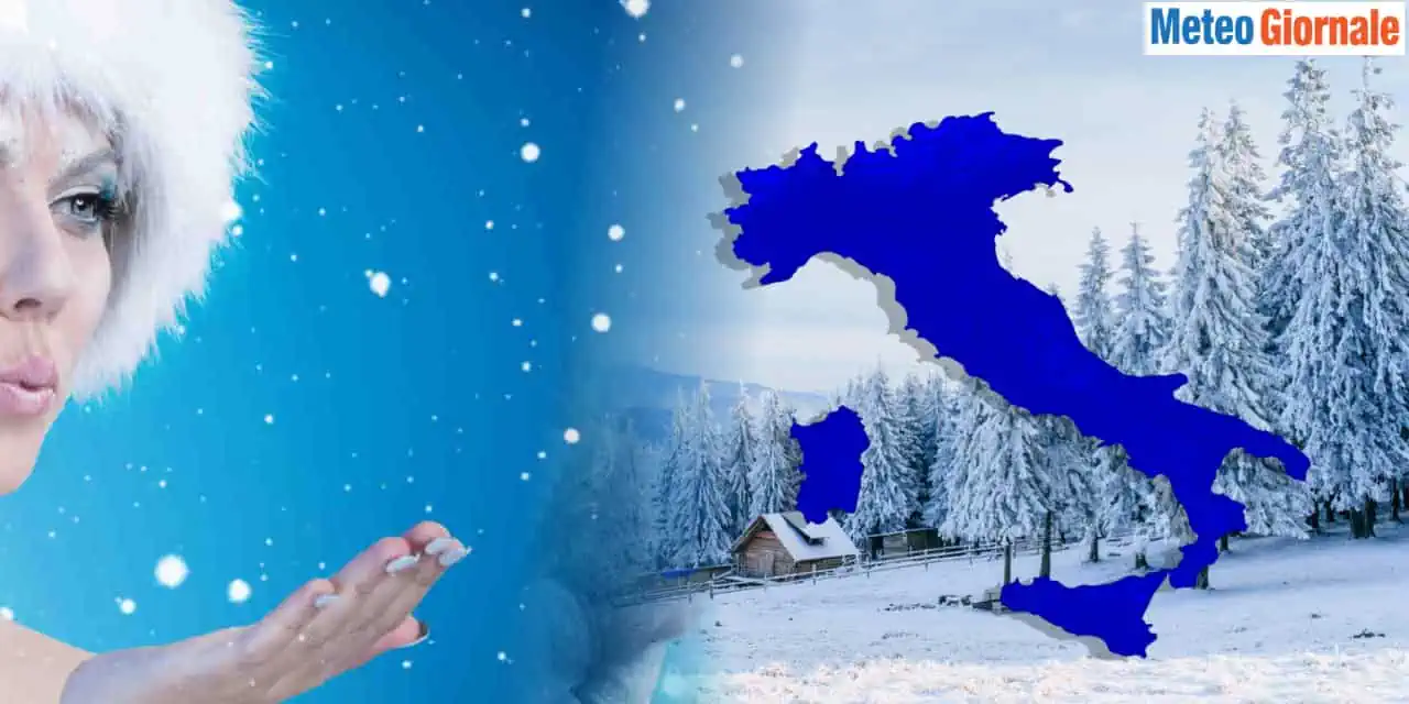 Neve in arrivo a quote medio-basse