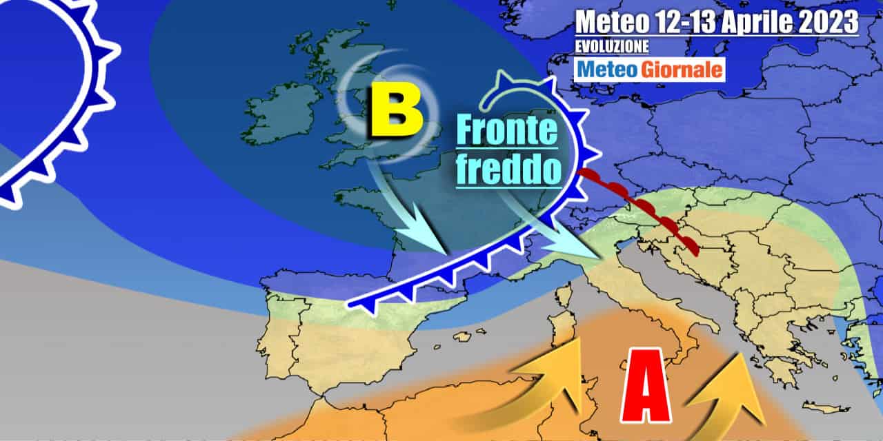 Meteo Italia: arriva l’anticiclone africano per poco e seguirà la burrasca